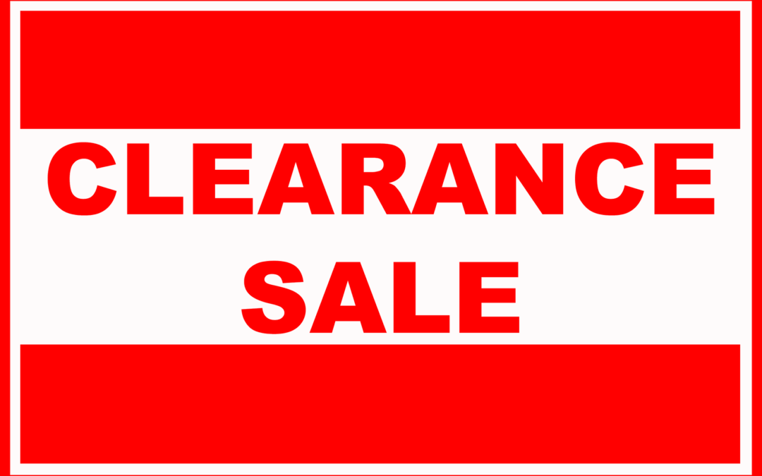 Overstock Apparel Inventory Clearance Sale 11/9/22