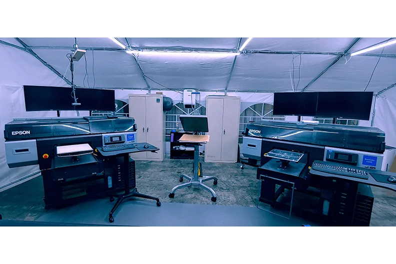 Our Kornit Breeze DTG Printers